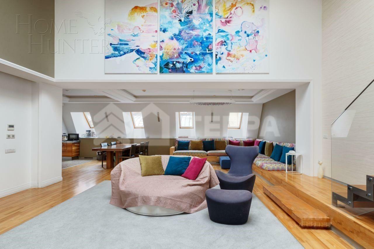 2-УРОВНЕВЫЙ ПЕНТХАУС С ОТДЕЛКОЙ 251 М² НА 5 ЭТАЖЕ