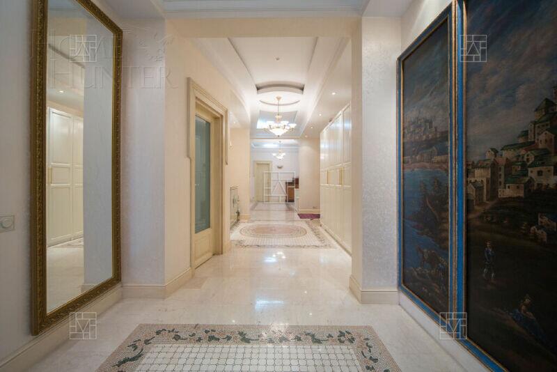 2-УРОВНЕВАЯ КВАРТИРА С ОТДЕЛКОЙ 420 М² НА 1 ЭТАЖЕ