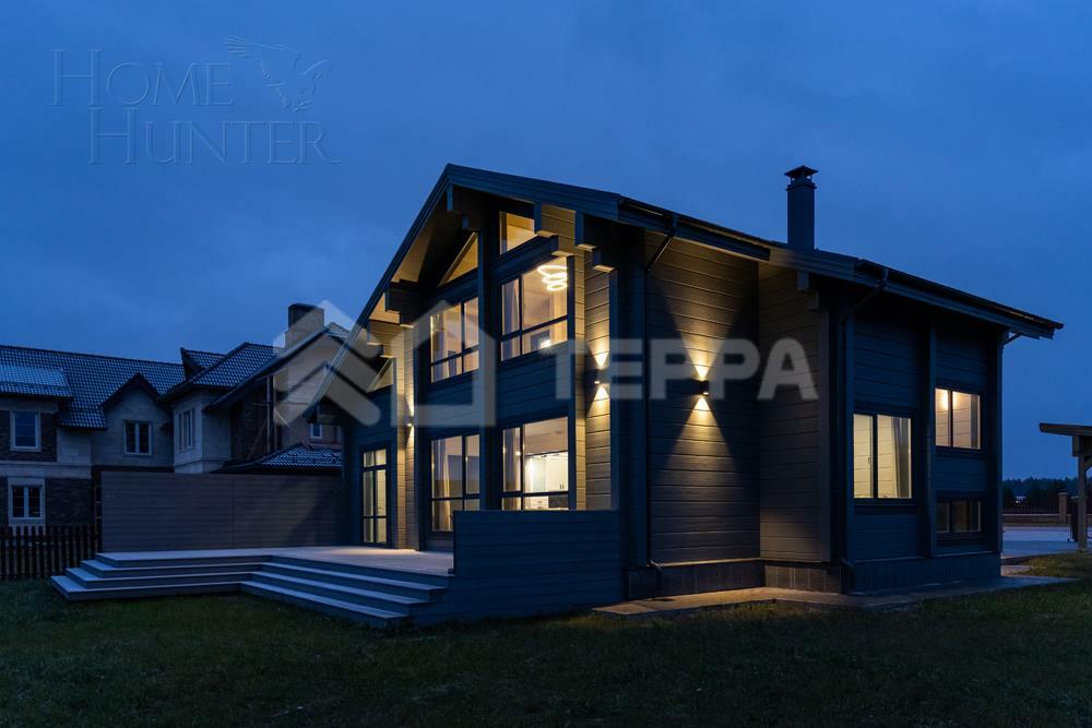 2-этажный коттедж 236 м² с отделкой