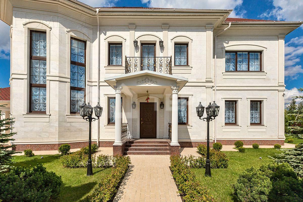 2-этажный коттедж 650 м² с отделкой