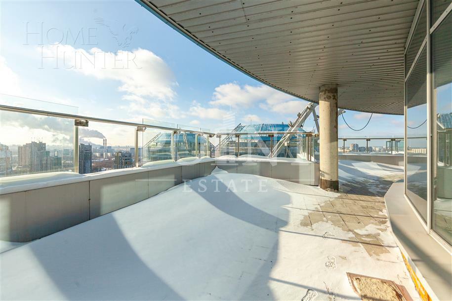 3-УРОВНЕВЫЙ ПЕНТХАУС БЕЗ ОТДЕЛКИ 738.87 М² НА 28 ЭТАЖЕ