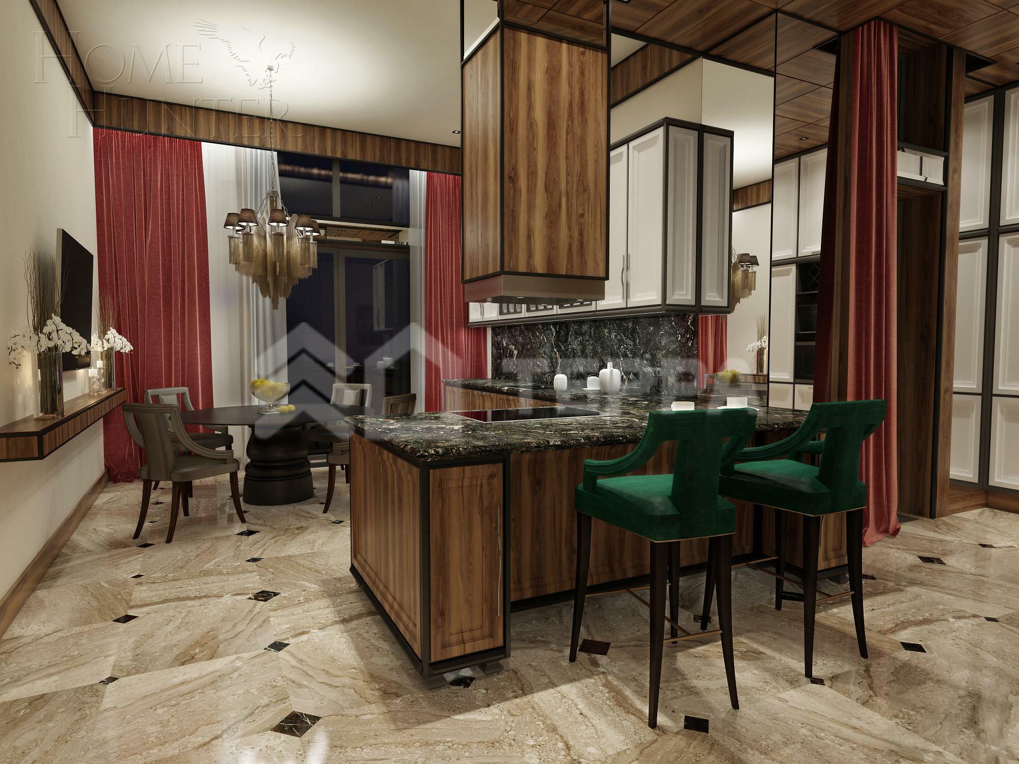 2-этажный коттедж 989.7 м² с отделкой