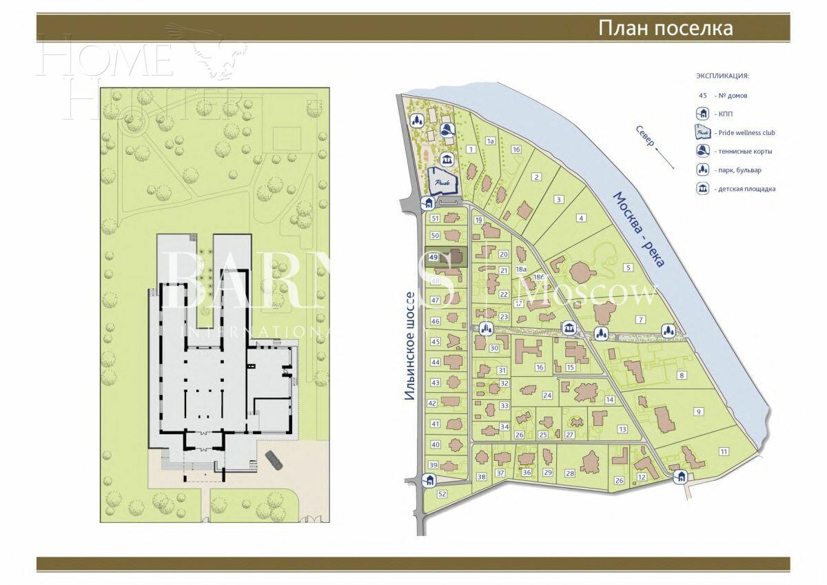 2-этажный коттедж 1 508 м² с отделкой