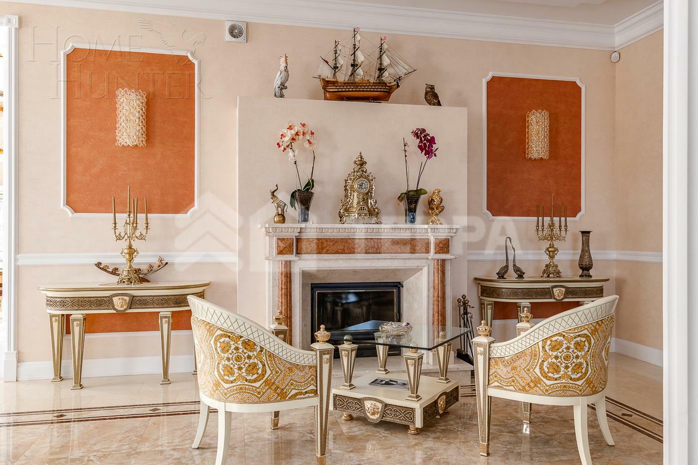 3-этажный коттедж 1 650 м² с отделкой