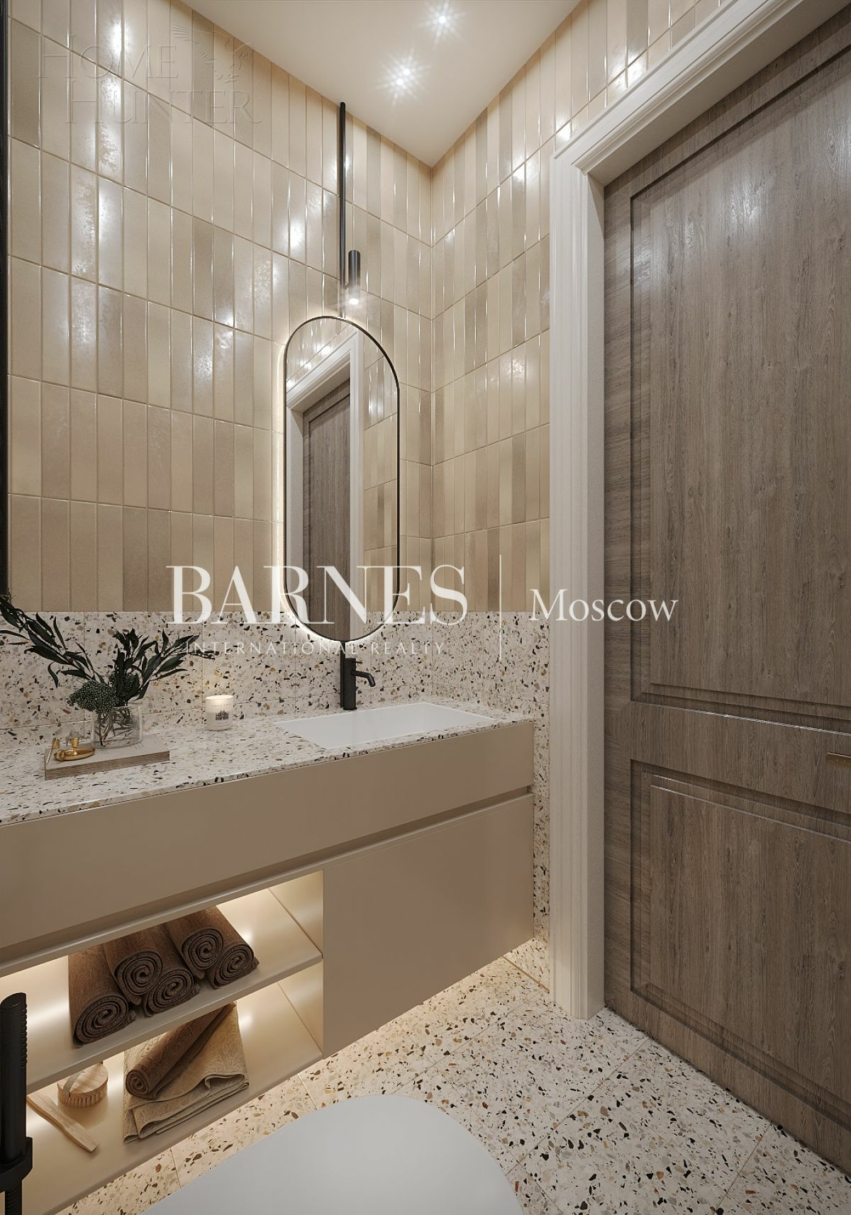 2-КОМН. АПАРТАМЕНТЫ С ОТДЕЛКОЙ 45.17 М² НА 5 ЭТАЖЕ