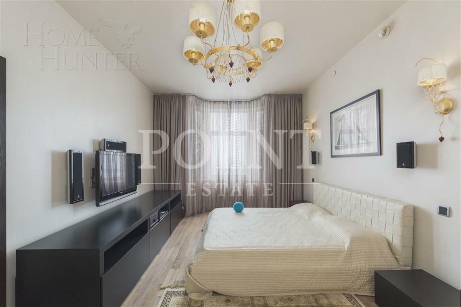 4-КОМН. КВАРТИРА С ОТДЕЛКОЙ 180 М² НА 34 ЭТАЖЕ