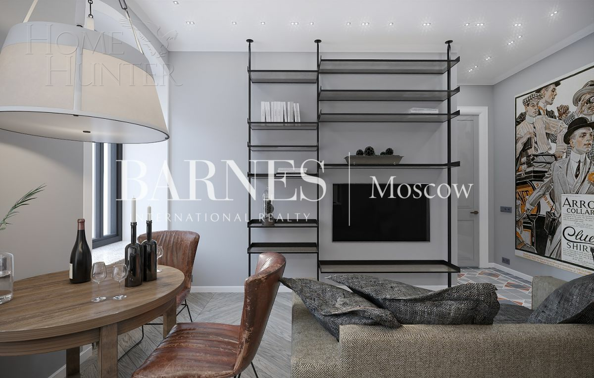 2-КОМН. АПАРТАМЕНТЫ С ОТДЕЛКОЙ 45.17 М² НА 5 ЭТАЖЕ