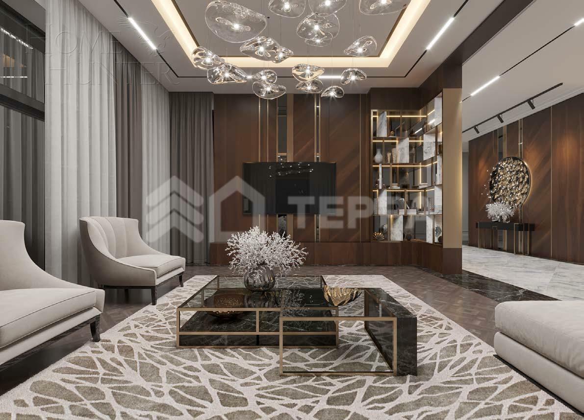 2-этажный коттедж 1 200 м² без отделки