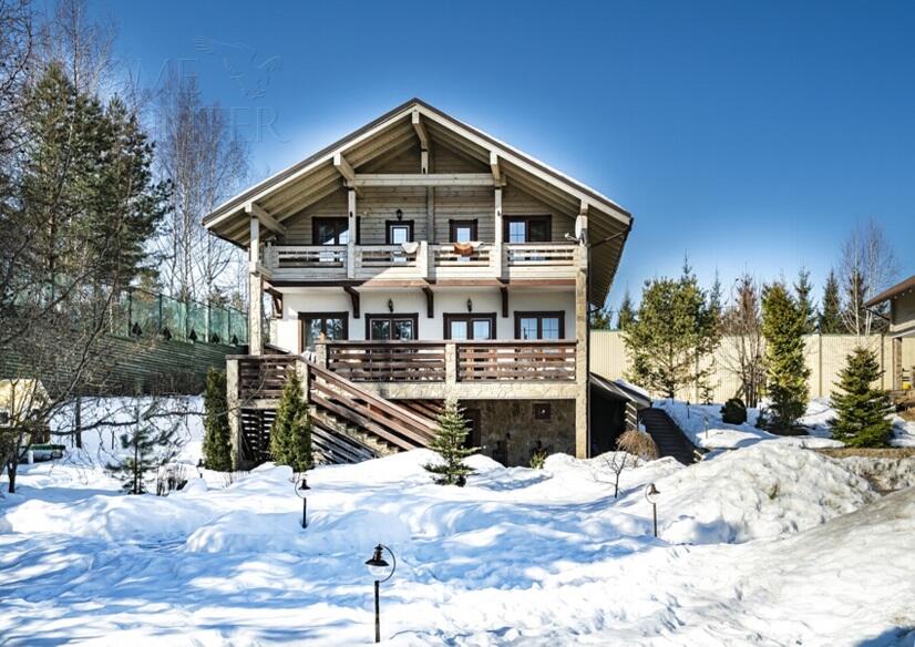 2-этажный коттедж 420 м² с отделкой