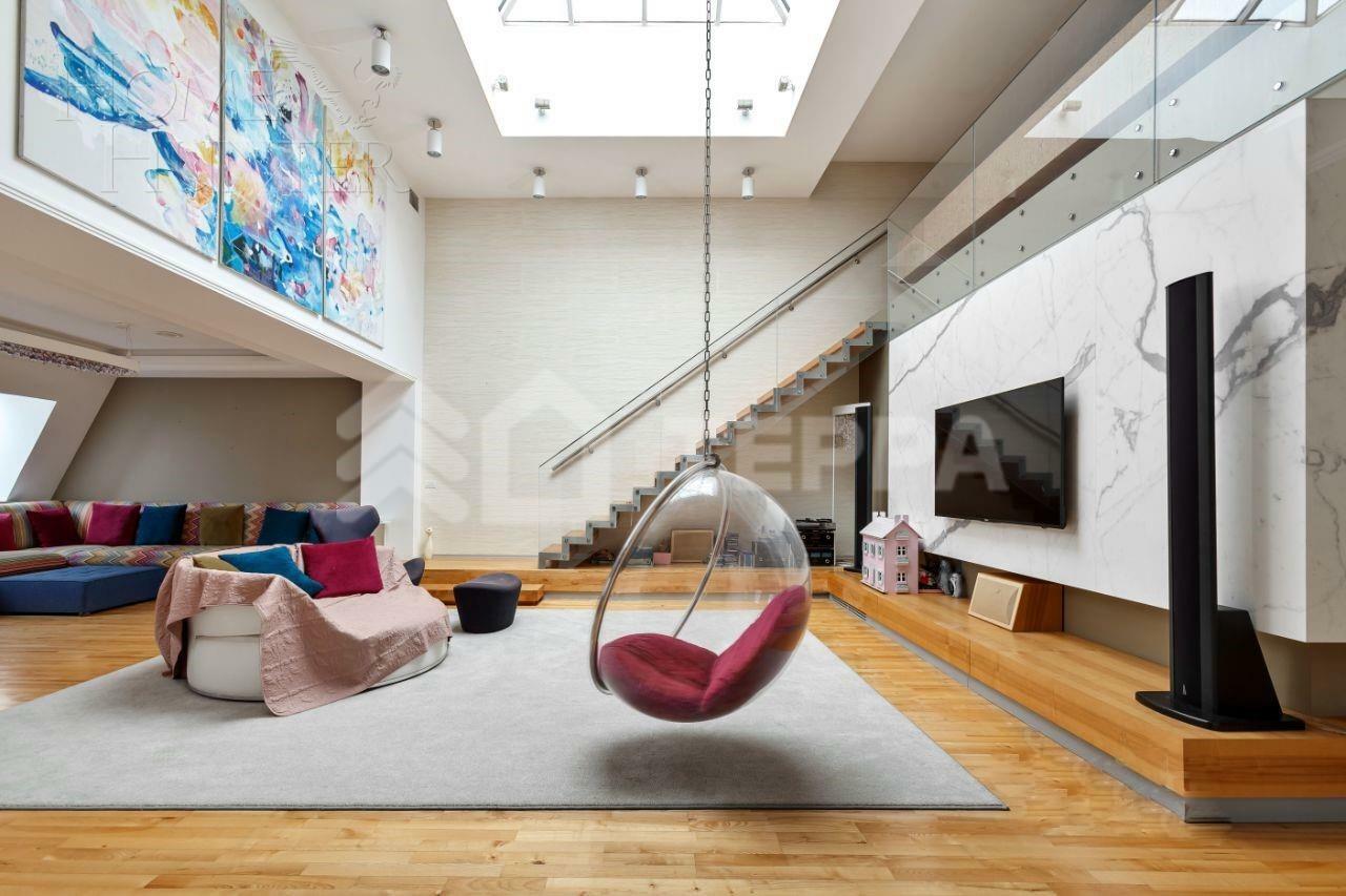 2-УРОВНЕВЫЙ ПЕНТХАУС С ОТДЕЛКОЙ 251 М² НА 5 ЭТАЖЕ