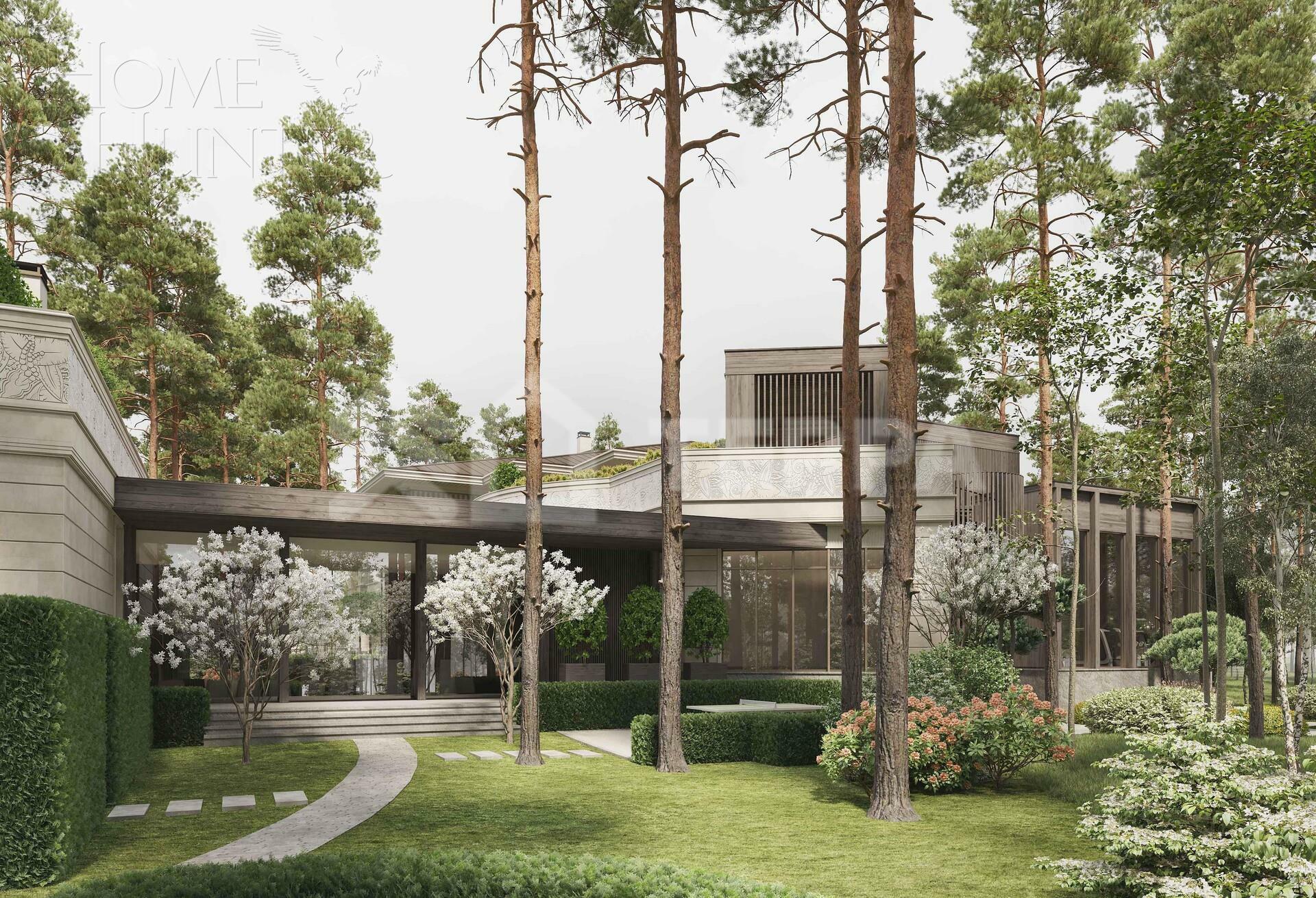 2-этажный коттедж 3 748 м² без отделки