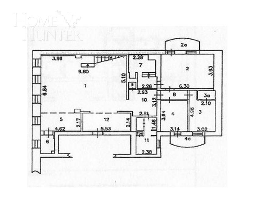 2-УРОВНЕВЫЙ ПЕНТХАУС С ОТДЕЛКОЙ 251 М² НА 5 ЭТАЖЕ
