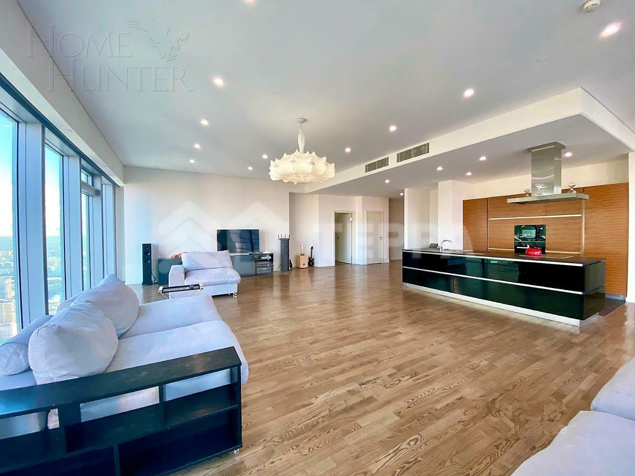 3-КОМН. АПАРТАМЕНТЫ С ОТДЕЛКОЙ 196 М² НА 49 ЭТАЖЕ