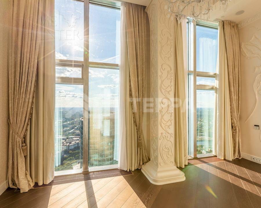 3-КОМН. АПАРТАМЕНТЫ С ОТДЕЛКОЙ 269 М² НА 69 ЭТАЖЕ