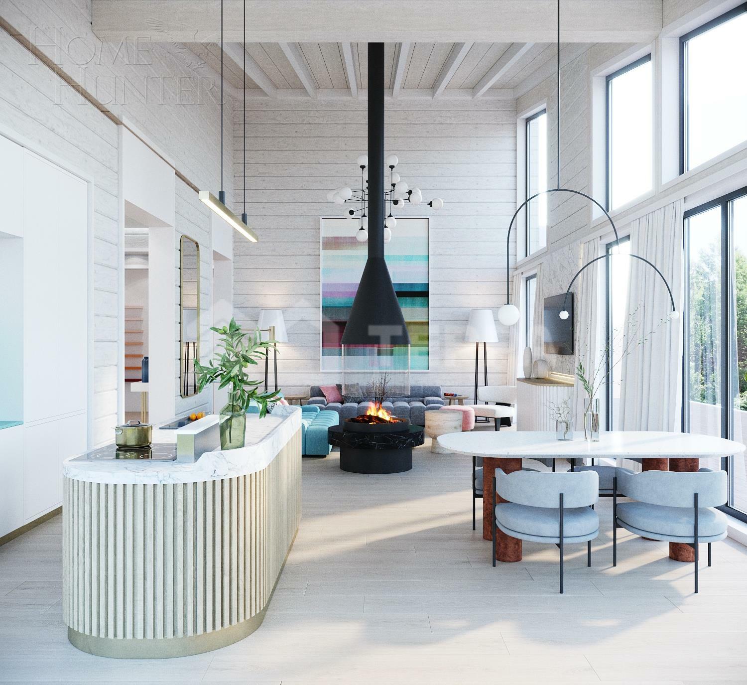 КОТТЕДЖ 450 м² без отделки