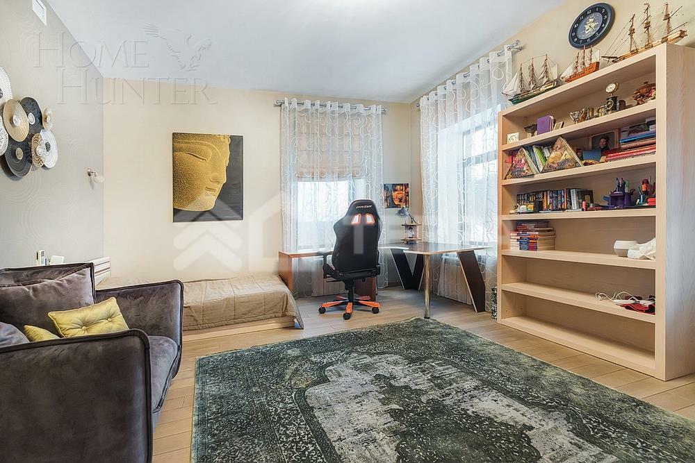 3-этажный коттедж 450 м² с отделкой