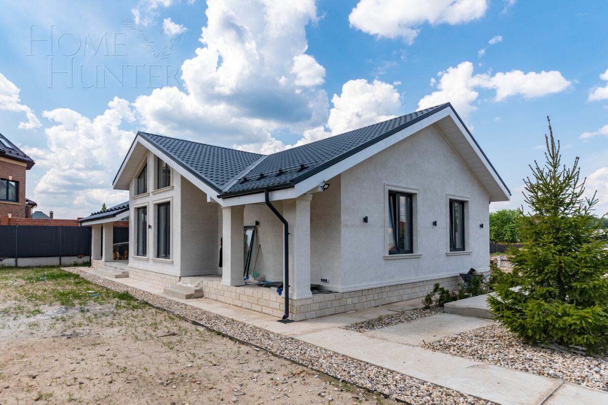 1-этажный коттедж 170 м² с отделкой