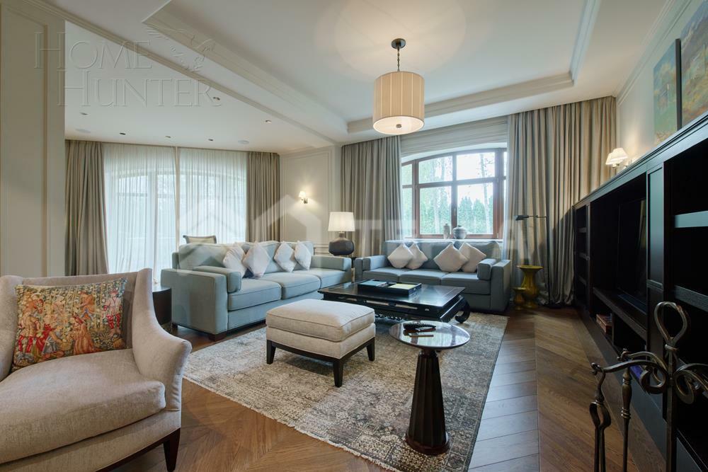 2-этажный коттедж 500 м² с отделкой