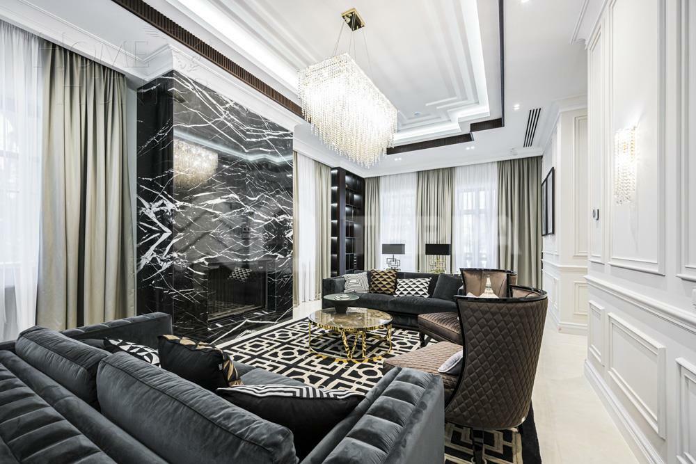 3-этажный коттедж 697 м² с отделкой