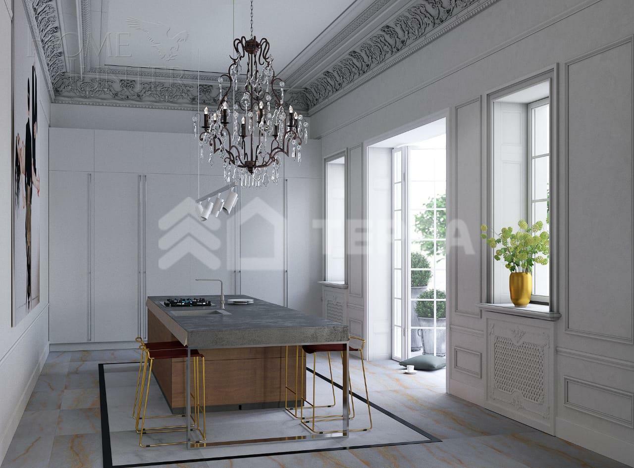 2-этажный коттедж 1 153 м² с отделкой