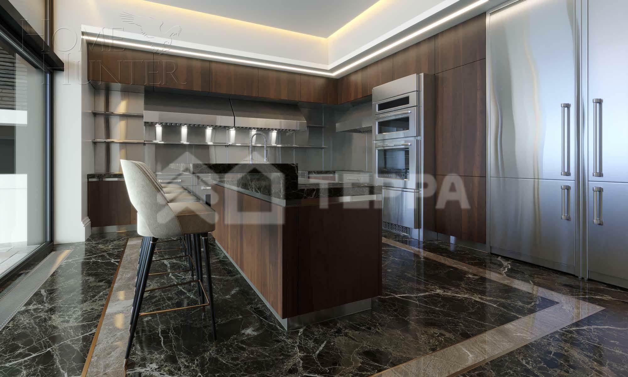 2-этажный коттедж 1 200 м² без отделки