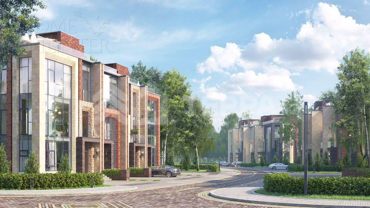 3-этажный таунхаус 311 м² без отделки