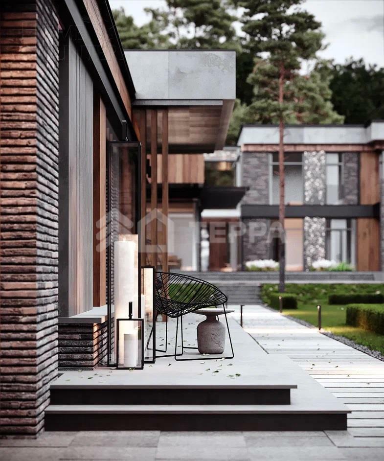 2-этажный коттедж 1 170 м² без отделки