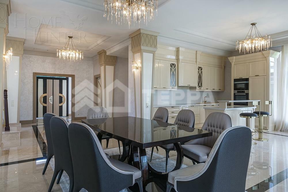 2-этажный коттедж 400 м² с отделкой