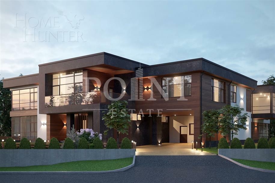 2-этажный коттедж 900 м² без отделки