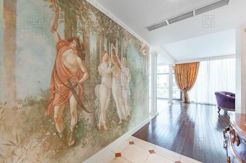 6-КОМН. КВАРТИРА С ОТДЕЛКОЙ 300.3 М² НА 4 ЭТАЖЕ