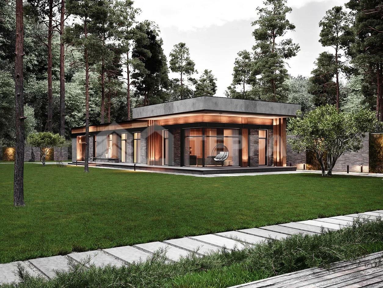 2-этажный коттедж 1 170 м² без отделки