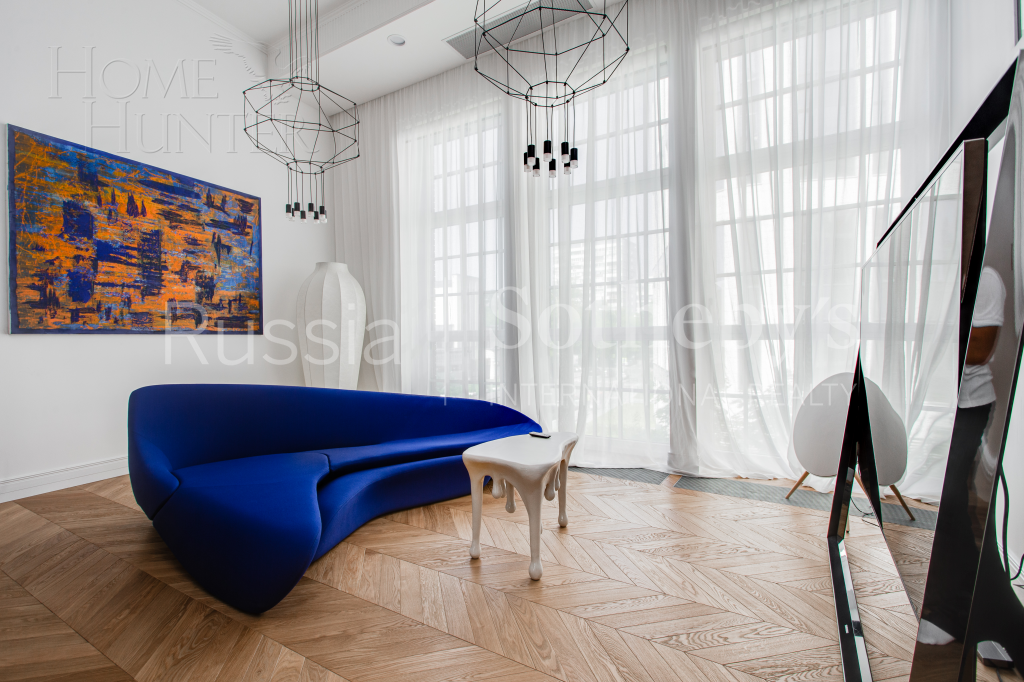 2-УРОВНЕВАЯ КВАРТИРА С ОТДЕЛКОЙ 380 М² НА 4 ЭТАЖЕ