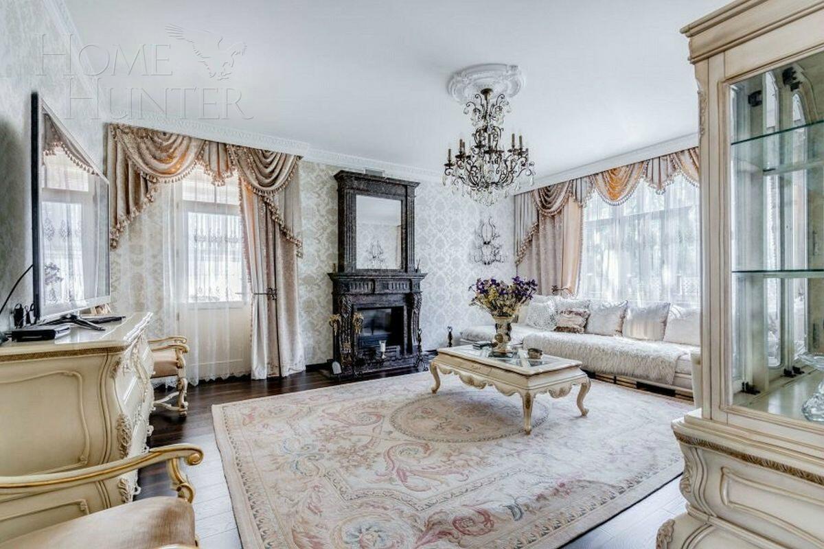 3-этажный коттедж 580 м² с отделкой