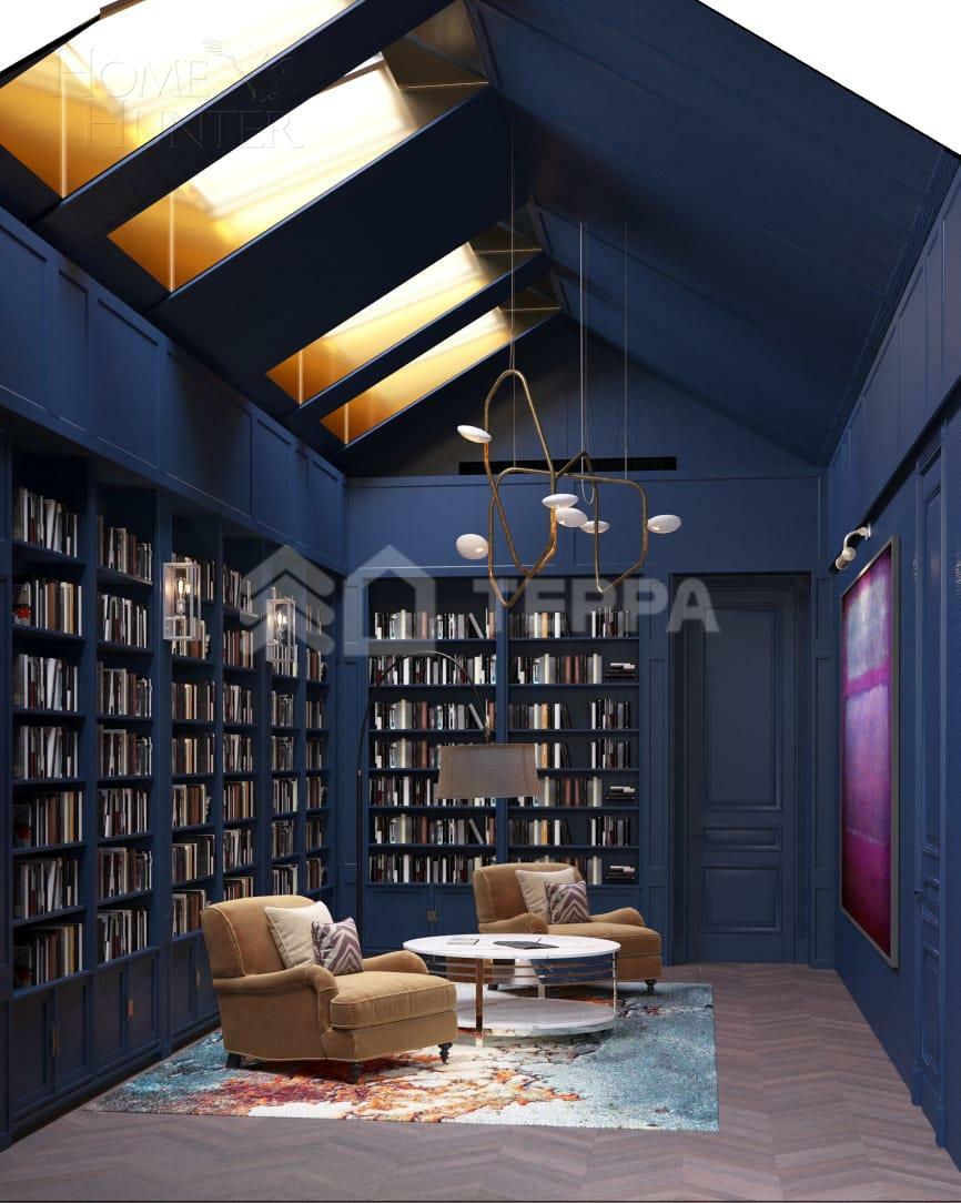 2-этажный коттедж 1 153 м² с отделкой