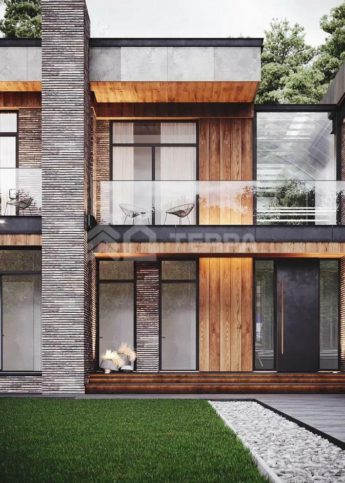 2-этажный коттедж 1 170 м² без отделки