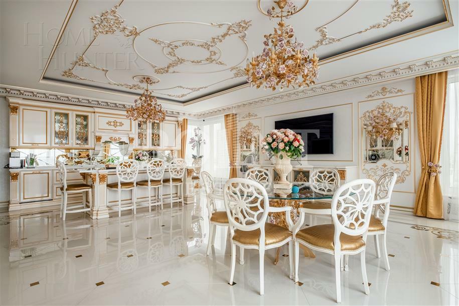 2-УРОВНЕВАЯ КВАРТИРА С ОТДЕЛКОЙ 721 М² НА 15 ЭТАЖЕ