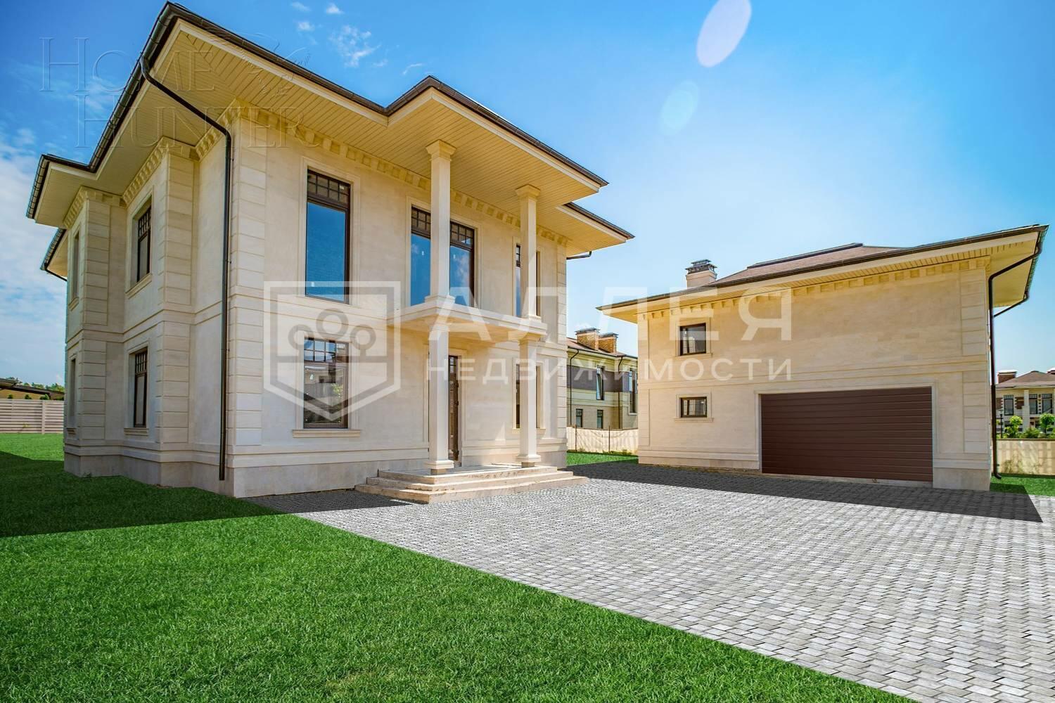 2-этажный коттедж 460 м² без отделки