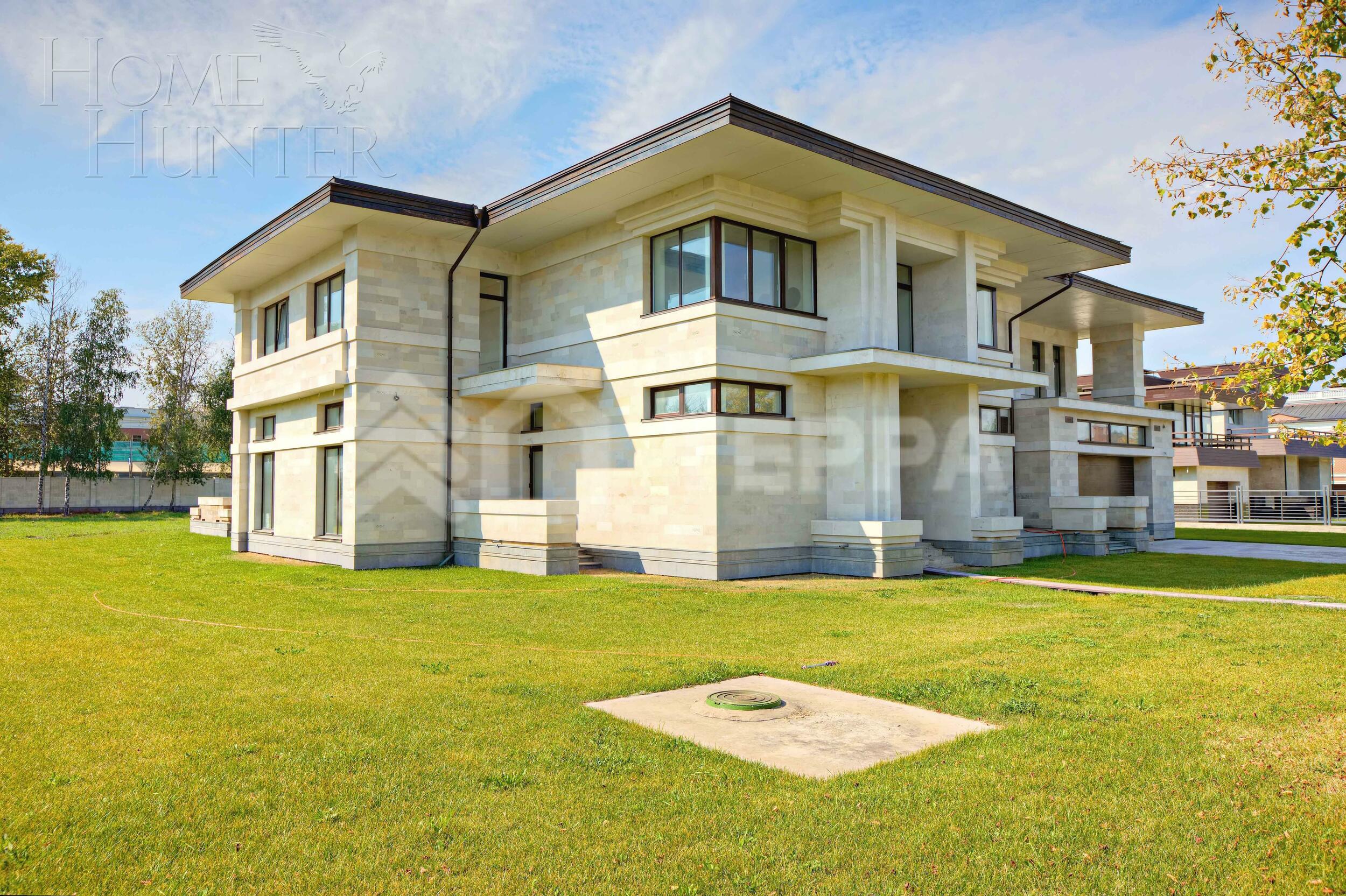 2-этажный коттедж 949 м² без отделки