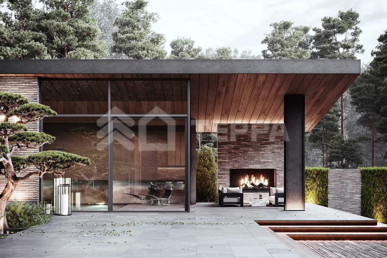 2-этажный коттедж 1 170 м² без отделки