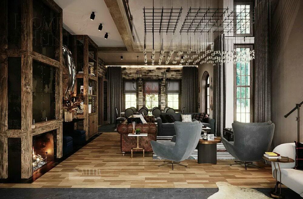 2-этажный коттедж 658 м² с отделкой