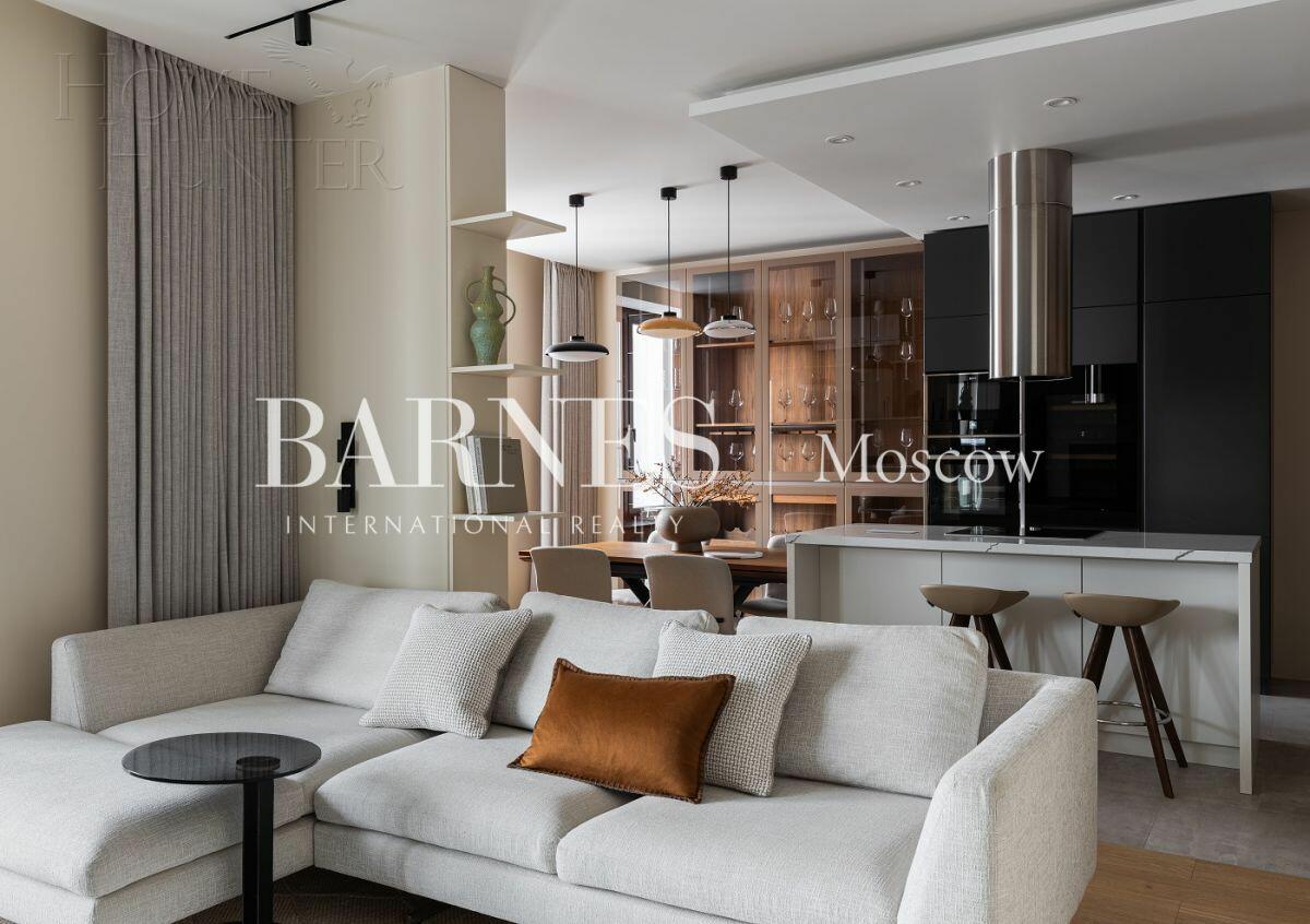 3-КОМН. КВАРТИРА С ОТДЕЛКОЙ 110 М² НА 22 ЭТАЖЕ