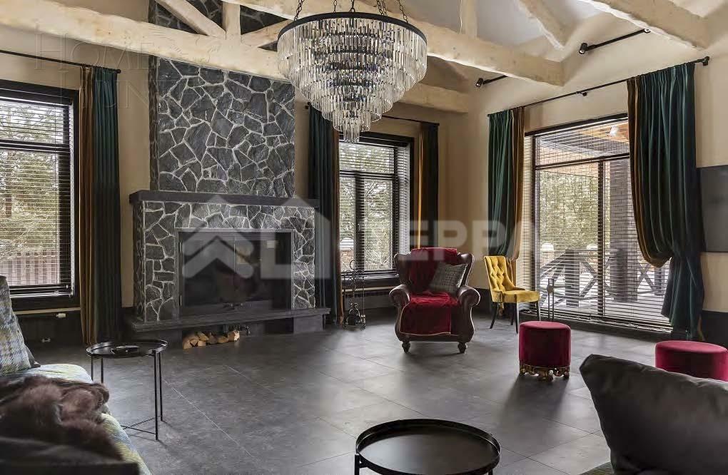 2-этажный коттедж 600 м² с отделкой