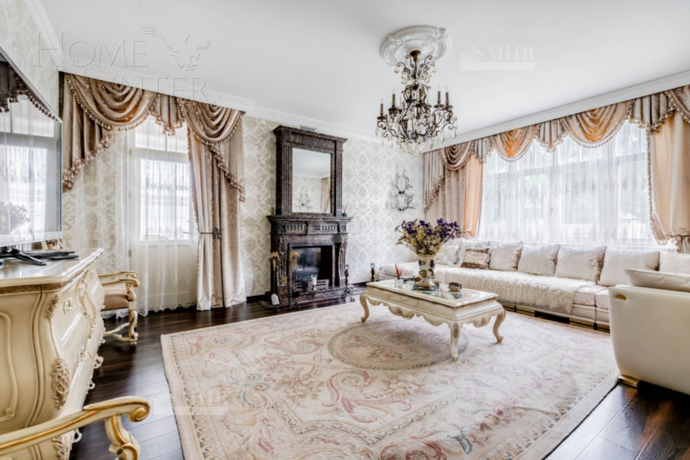 3-этажный коттедж 580 м² с отделкой