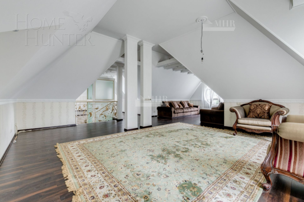 3-этажный коттедж 580 м² с отделкой