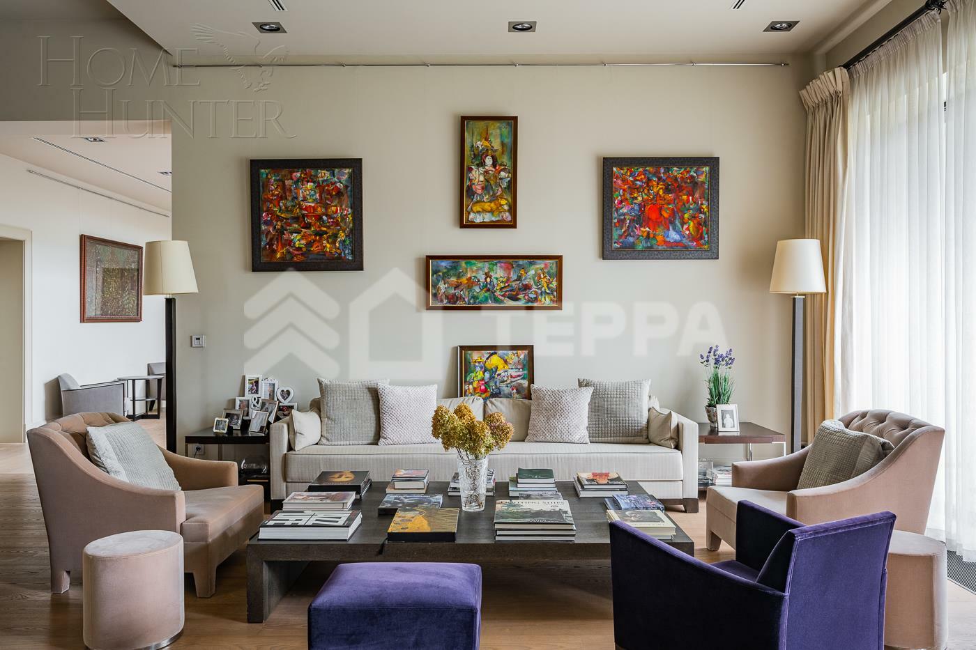 2-этажный коттедж 1 160 м² с отделкой