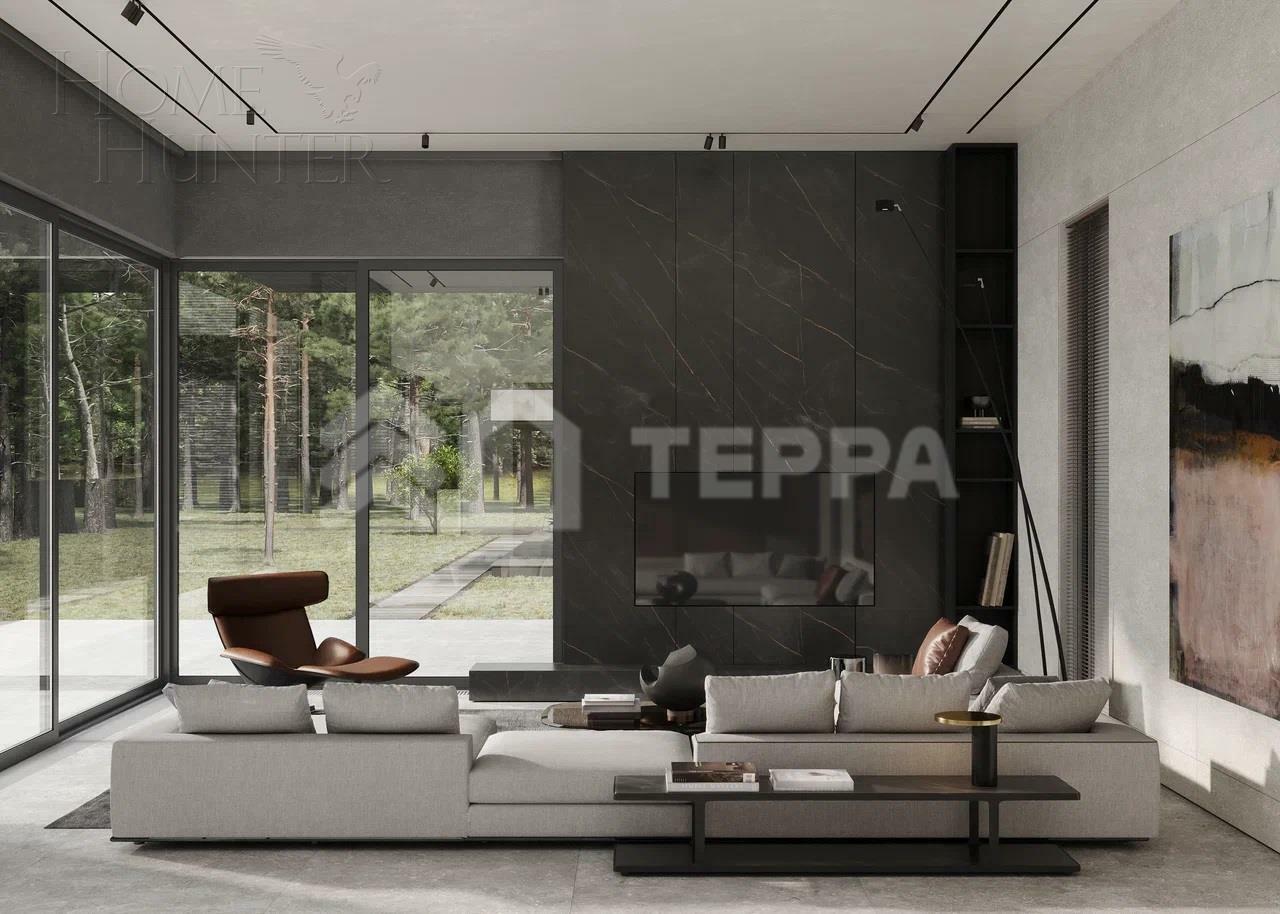 2-этажный коттедж 1 170 м² без отделки