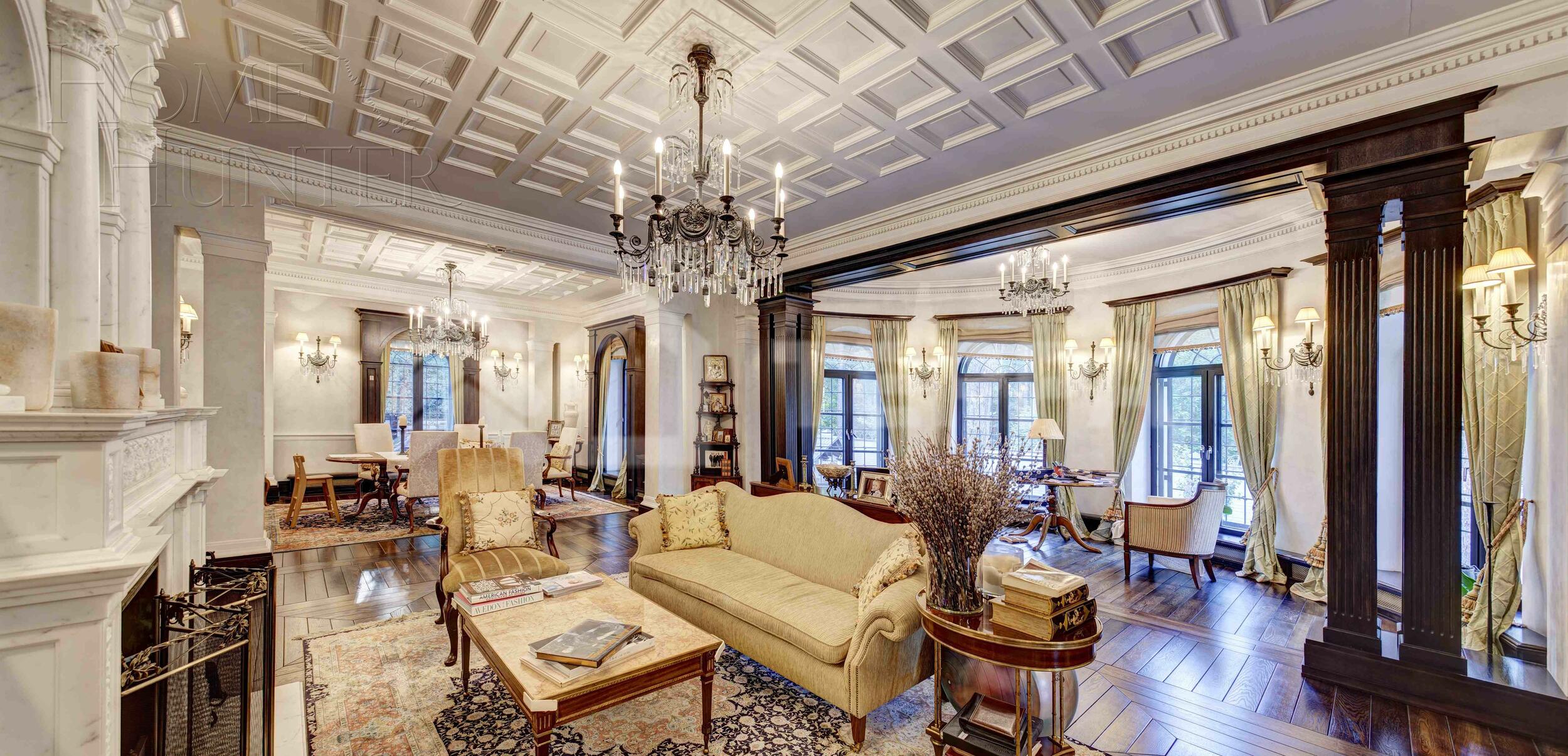 2-этажный коттедж 1 500 м² с отделкой