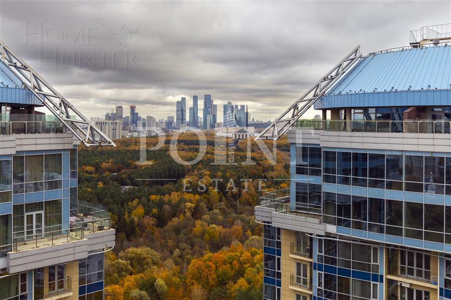 2-УРОВНЕВЫЙ ПЕНТХАУС С ОТДЕЛКОЙ 414 М² НА 30 ЭТАЖЕ