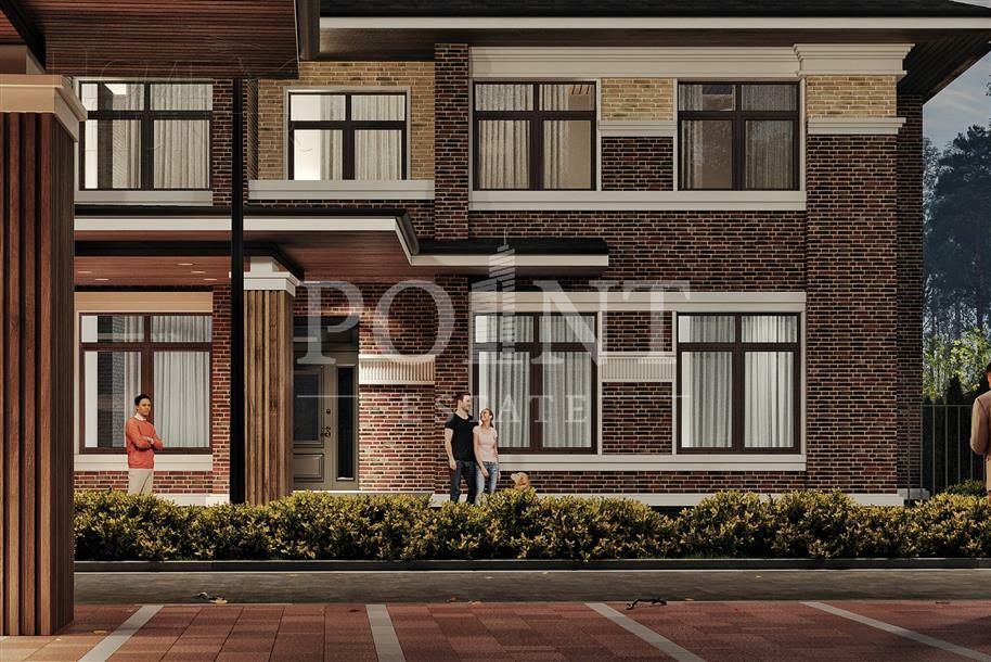 2-этажный таунхаус 373 м² без отделки