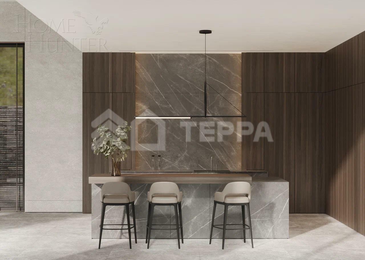 2-этажный коттедж 1 170 м² без отделки